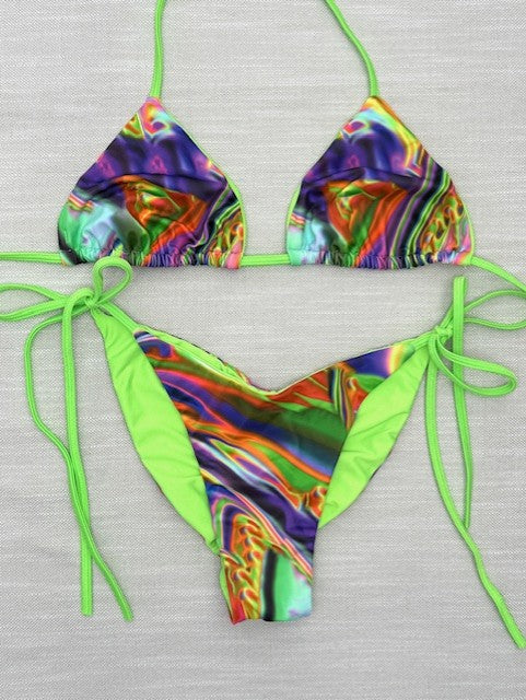 Galaxy Swirl String Bikini