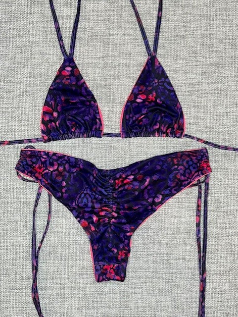 Wild Purple Snake Bikini