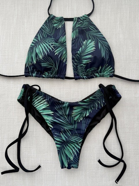 Black Island Leaf Bikini