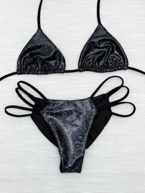 Black Hologram Bikini