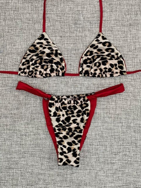 Leopard Cinch Bikini