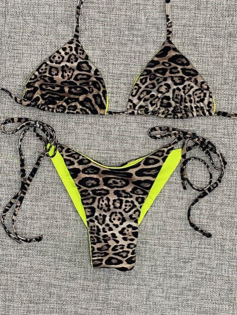 Leopard String Bikini