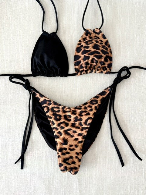 Panther String Bikini
