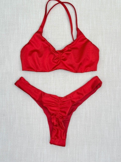 Red Micro Bikini